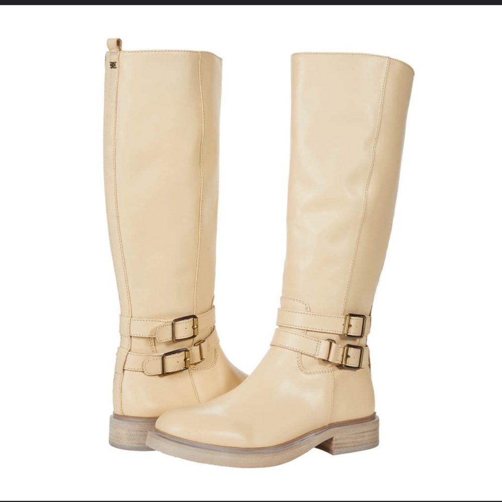 Sam Edelman Cream Winter & Rain Boots